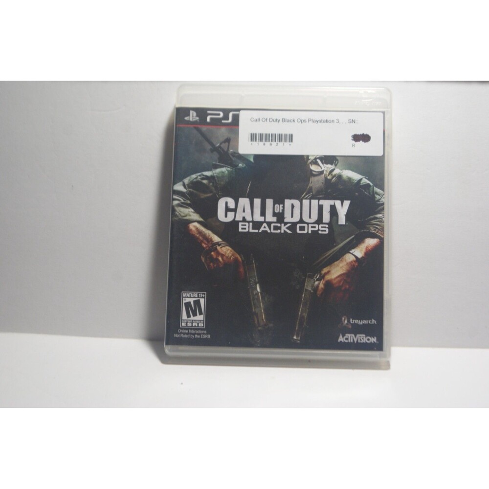 Call of Duty Black Ops PS3 Action Shooter Sim Fun 2010